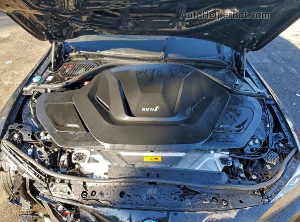 WBY43AW02RFT19883 2024 BMW I4 Black Սալոնի հետևի տեսք