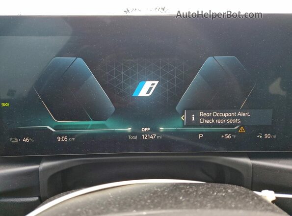 WBY43AW05RFS88337 2024 BMW I4 Gray Vista del cuadro de instrumentos
