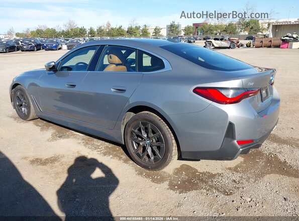 WBY73AW06NFN08169 2022 BMW I4 Gray Հետևի ձախ