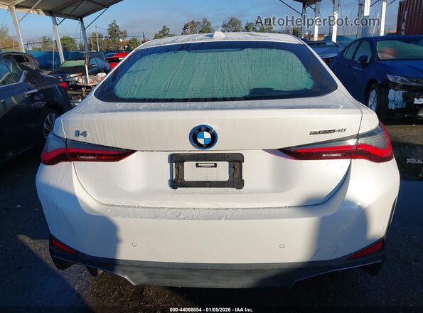 WBY73AW08NFM93593 2022 BMW I4 White 