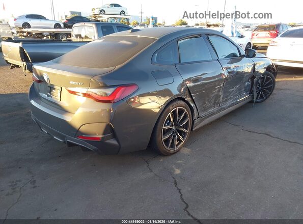 WBY73AW08NFN18198 2022 BMW I4 Gray Задня права чверть