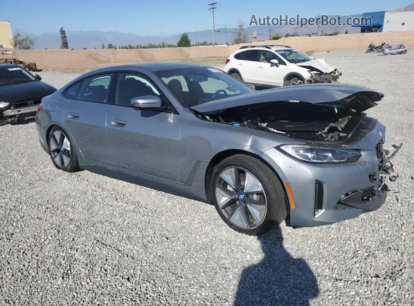 WBY73AW0XNFM61440 2022 BMW I4 Gray Front right