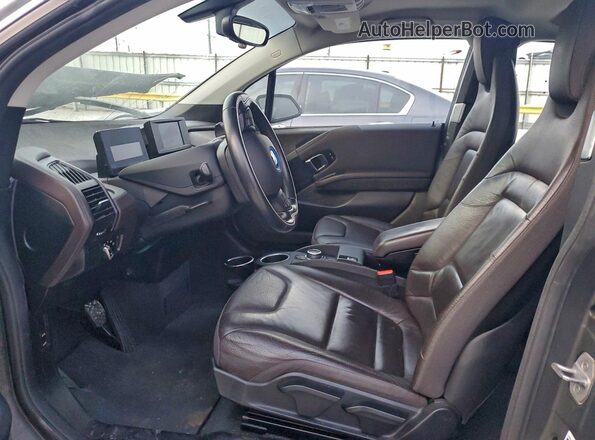 WBY7Z2C51JVE61768 2018 BMW I3 White Widok wnętrza z przodu