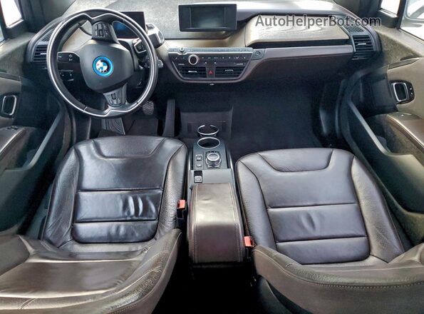 WBY7Z2C51JVE61768 2018 BMW I3 White Widok deski rozdzielczej