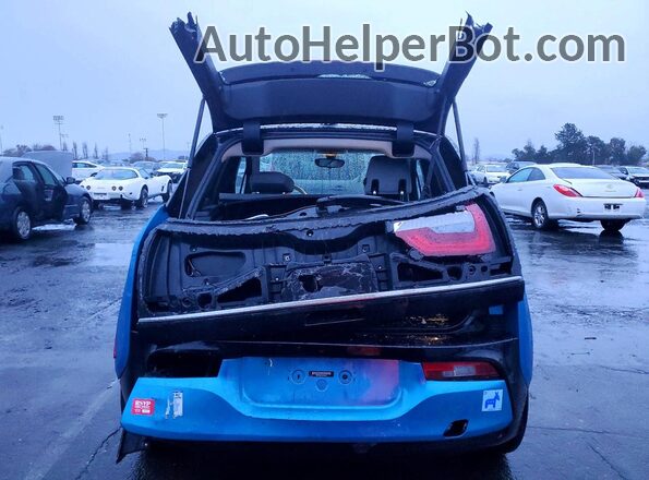WBY7Z2C55JVE65015 2018 BMW I3 Blue Widok z tyłu