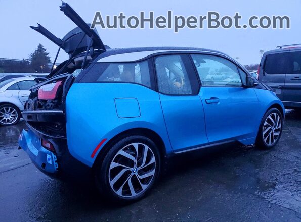 WBY7Z2C55JVE65015 2018 BMW I3 Blue Tył prawy