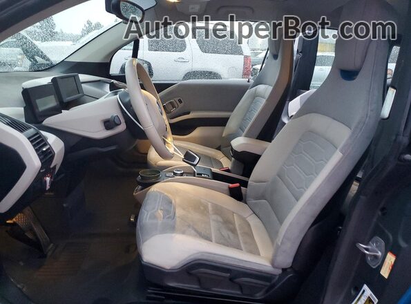 WBY7Z2C55JVE65015 2018 BMW I3 Blue Widok wnętrza z przodu