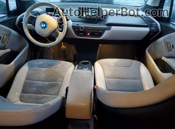 WBY7Z2C55JVE65015 2018 BMW I3 Blue Widok deski rozdzielczej