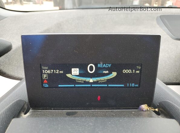 WBY7Z2C57JVE61872 2018 BMW I3 Black Vista del cuadro de instrumentos