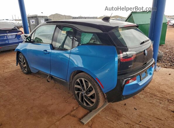 WBY7Z4C54JVD96975 2018 BMW I3 Синий Задняя левая четверть