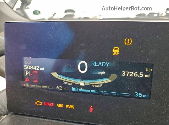 WBY7Z4C58JVD97286 2018 BMW I3 Черный Вид щитка приборов