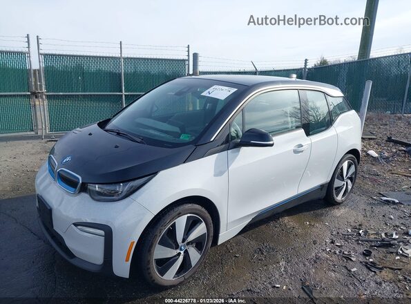 WBY8P4C02L7G40127 2020 BMW I3 White წინა მარცხენა ხედი სამი მეოთხედიდან