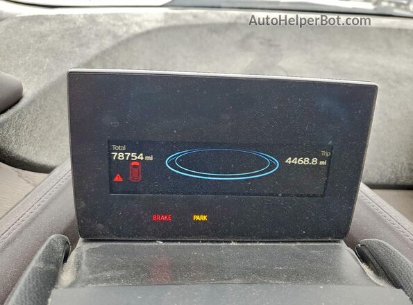 WBY8P4C59K7D54365 2019 BMW I3 Blue Vista del cuadro de instrumentos