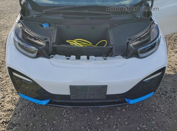 WBY8P6C52K7D27777 2019 BMW I3 White Widok wnętrza z tyłu