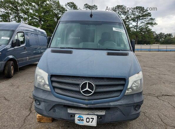 WD3PE7CD6JP635573 2018 MERCEDES-BENZ SPRINTER Blue Вид спереду