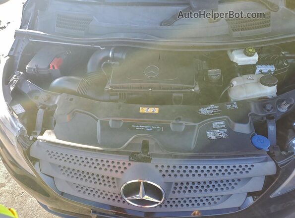 WD4PG2EE0H3222063 2017 MERCEDES-BENZ METRIS Black Widok wnętrza z tyłu