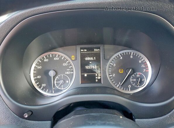 WD4PG2EE0H3222063 2017 MERCEDES-BENZ METRIS Black Widok zestawu wskaźników