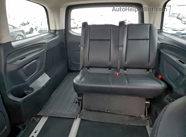 WD4PG2EE8G3128592 2016 MERCEDES-BENZ METRIS Black Vista de los asientos traseros