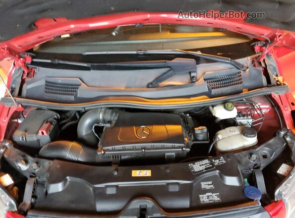 WD4PG2EE9G3096610 2016 MERCEDES-BENZ METRIS Red უკანა სალონის ხედი