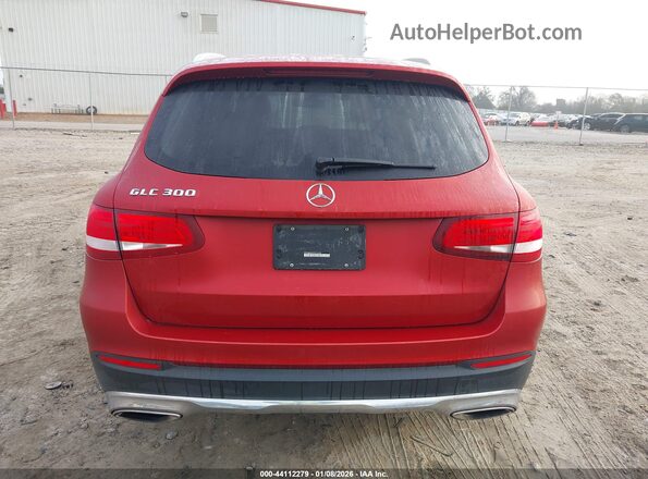 WDC0G4JB0GF016204 2016 MERCEDES-BENZ GLC 300 Red 