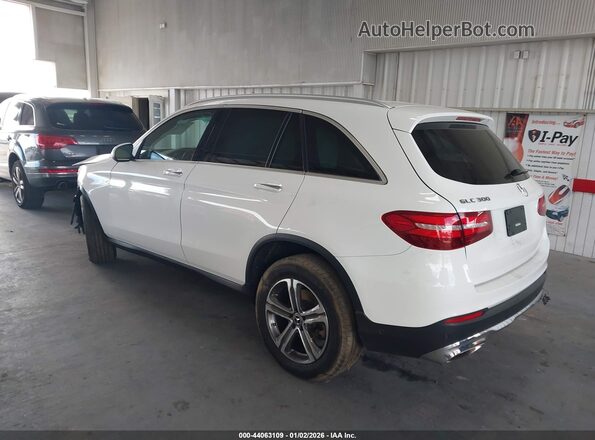 WDC0G4JB0JV067022 2018 MERCEDES-BENZ GLC 300 White Trasero izquierdo