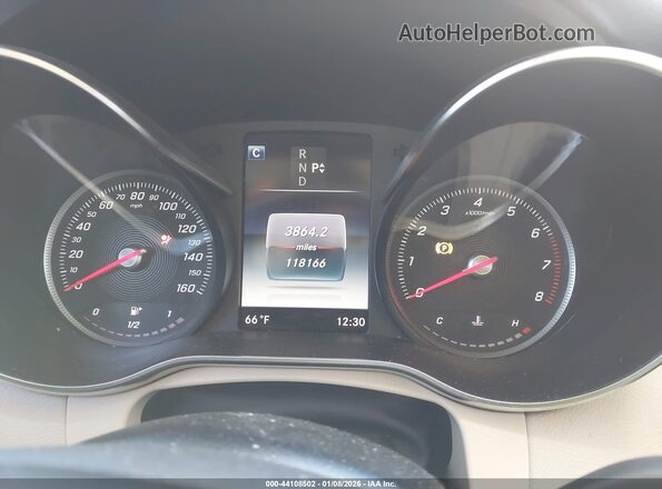 WDC0G4JB1KV128427 2019 MERCEDES-BENZ GLC 300 White Vista de los asientos traseros