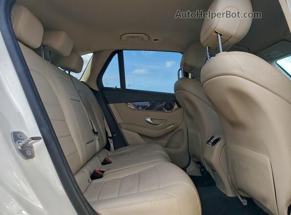 WDC0G4JB2GF096346 2016 MERCEDES-BENZ GLC-CLASS White Vista interior trasera
