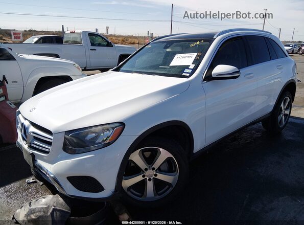 WDC0G4JB5HF168612 2017 MERCEDES-BENZ GLC 300 Белый Передняя левая четверть