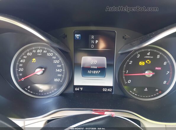 WDC0G4KB0KF544364 2019 MERCEDES-BENZ GLC 300 White Widok tylnych siedzeń