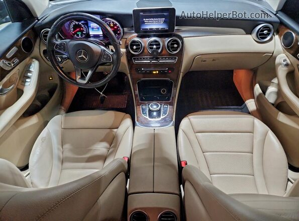 WDC0G4KB2JV063178 2018 MERCEDES-BENZ GLC-CLASS Black წინა პანელის ხედი