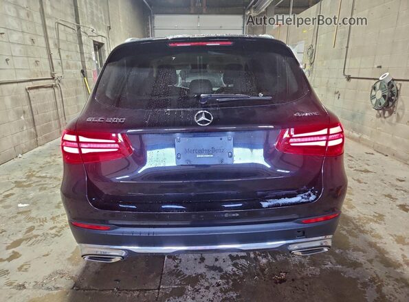 WDC0G4KB2JV063178 2018 MERCEDES-BENZ GLC-CLASS Black უკანა ხედი