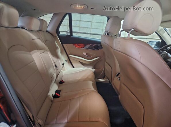 WDC0G4KB2JV063178 2018 MERCEDES-BENZ GLC-CLASS Black უკანა სალონის ხედი