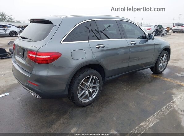 WDC0G4KB3JV044526 2018 MERCEDES-BENZ GLC 300 Серый Задняя правая четверть