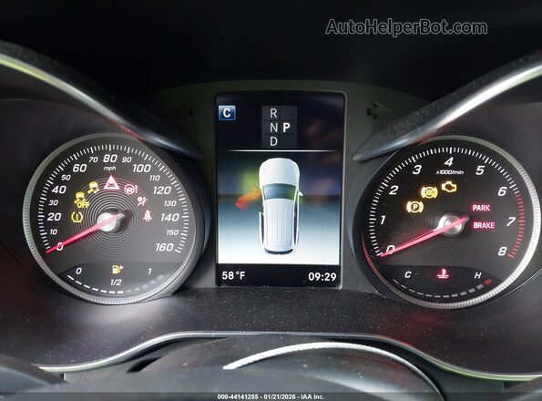 WDC0G4KB3JV044526 2018 MERCEDES-BENZ GLC 300 Серый Вид задних сидений
