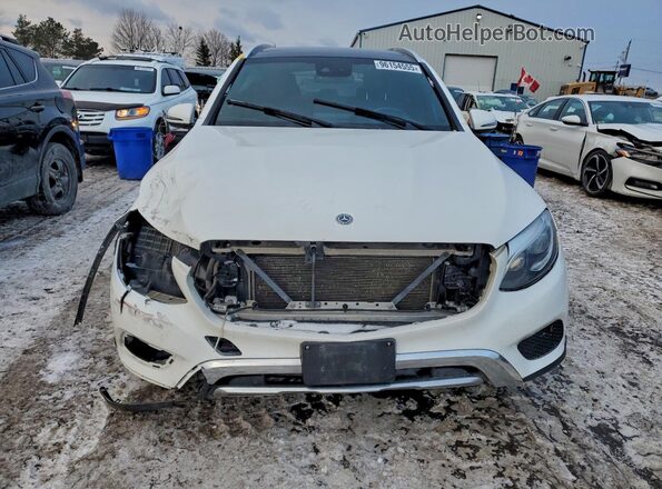 WDC0G4KB4JV057835 2018 MERCEDES-BENZ GLC-CLASS White Front view