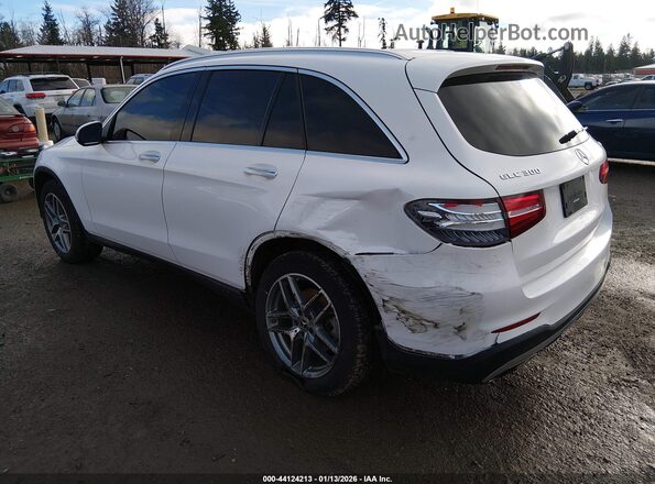WDC0G4KB4JV061917 2018 MERCEDES-BENZ GLC 300 White Rear left