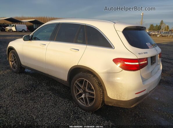 WDC0G4KB8HF139085 2017 MERCEDES-BENZ GLC 300 White Tył lewy