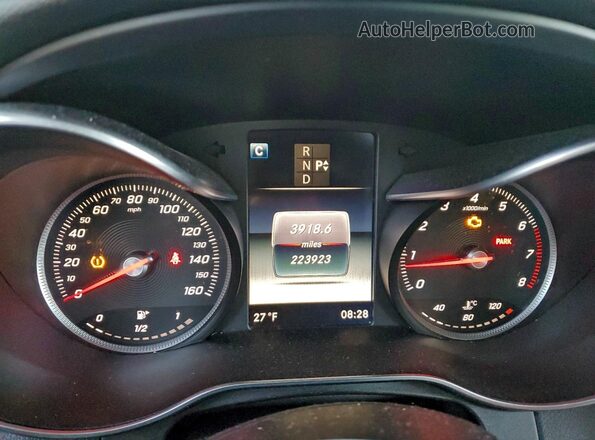 WDC0G4KB9GF021481 2016 MERCEDES-BENZ GLC-CLASS Gray Սարքավորումների վահանակի տեսք