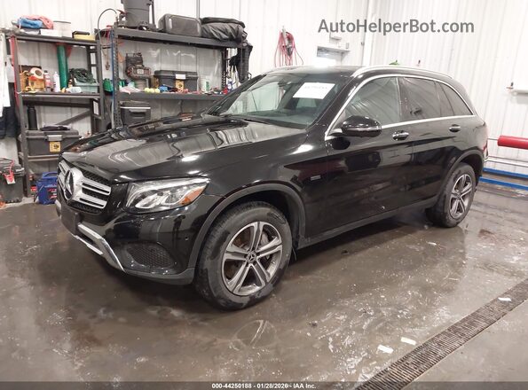 WDC0G5EB5KF519932 2019 MERCEDES-BENZ GLC 350E Black წინა მარცხენა ხედი სამი მეოთხედიდან