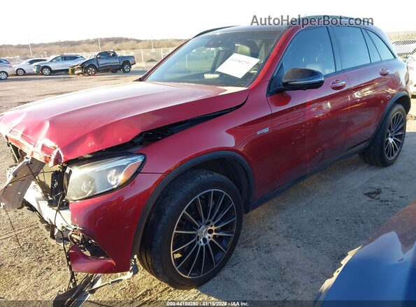 WDC0G6EB3JV036871 2018 MERCEDES-BENZ AMG GLC 43 Красный 
