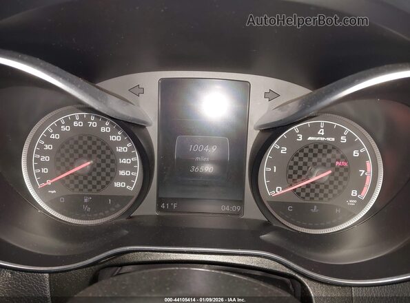 WDC0G6EB6KF517838 2019 MERCEDES-BENZ AMG GLC 43 Gray Вид задніх сидінь