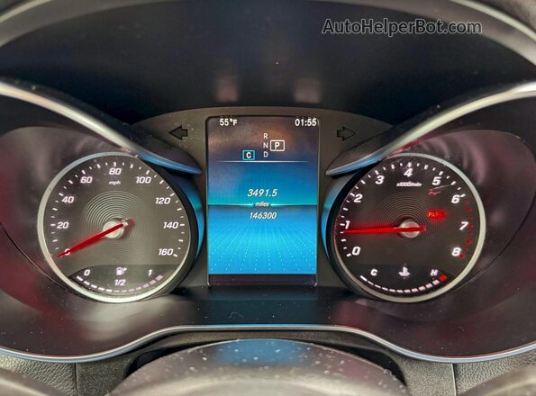 WDC0G8DB1LF701082 2020 MERCEDES-BENZ GLC-CLASS Black Vista del cuadro de instrumentos