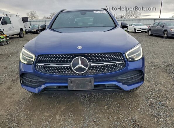 WDC0G8DBXLF698831 2020 MERCEDES-BENZ GLC-CLASS Blue წინა ხედი