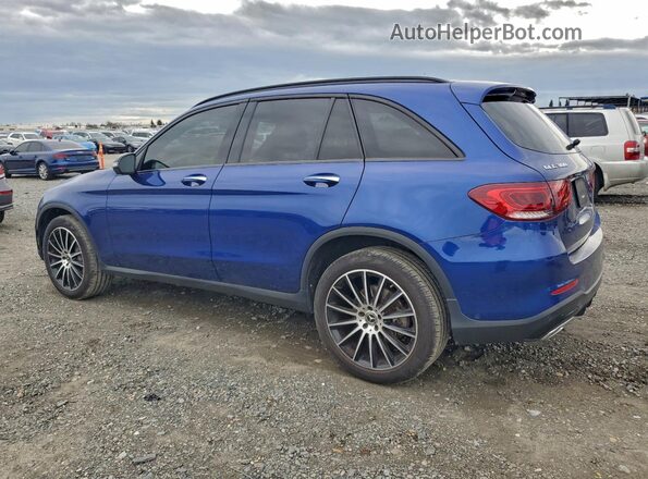 WDC0G8DBXLF698831 2020 MERCEDES-BENZ GLC-CLASS Blue უკანა მარცხენა