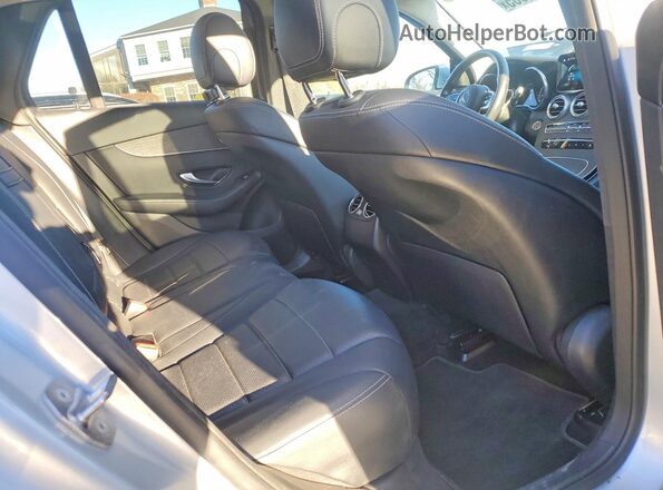 WDC0G8EB7LF728284 2020 MERCEDES-BENZ GLC-CLASS Silver Vista interior trasera