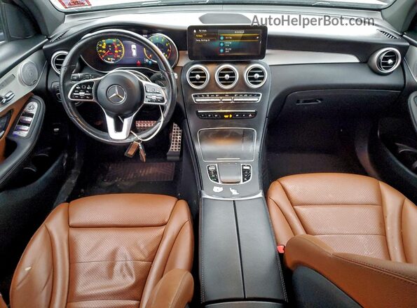 WDC0G8EB8LF708898 2020 MERCEDES-BENZ GLC-CLASS Silver Widok deski rozdzielczej