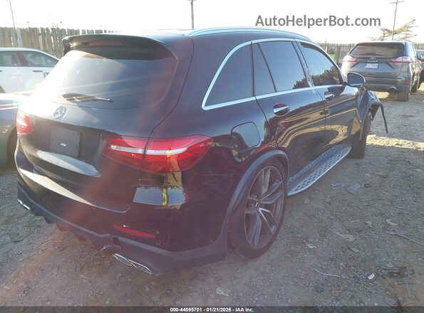 WDC0G8JB1KF483907 2019 MERCEDES-BENZ AMG GLC 63 Black Задня права чверть