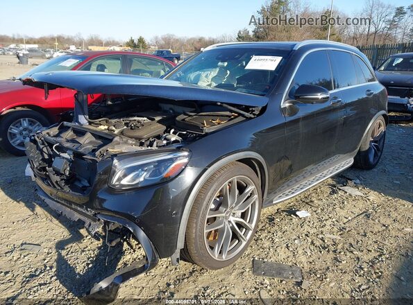 WDC0G8JB1KF483907 2019 MERCEDES-BENZ AMG GLC 63 Black Передня ліва чверть