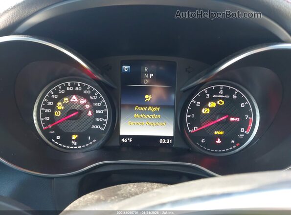 WDC0G8JB1KF483907 2019 MERCEDES-BENZ AMG GLC 63 Black Вид задніх сидінь