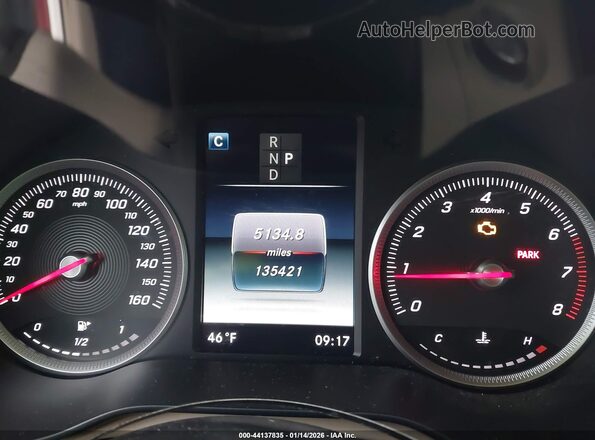 WDC0J4KB0JF326604 2018 MERCEDES-BENZ GLC 300 COUPE Red Widok tylnych siedzeń